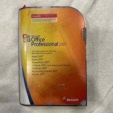 Microsoft Office Professional 2007 - Upgrade  SEALED New  CONDITION picture