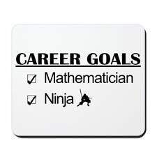 CafePress Mathematician Career Goals Ninja Mousepad  (314284143) picture