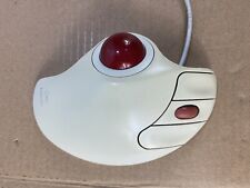 Vintage Logitech Trackball Marble Computer Mouse Ball PC USB Tested Working picture