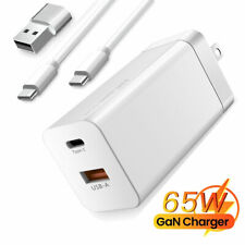 65W GaN USB Type C Charger QC PD 3.0 Laptop Power Adapter for iPhone Samsung Mac picture