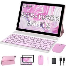 Tablet With Keyboard 2 in 1 Tablet Android Tablet 10 Inch Tablets, Include Mo... picture