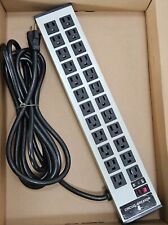 Racal - Datacom 24-Outlet Power Tap 20AMP 120V #19C157-02 F-10005 w/12ft cord picture