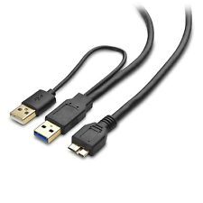 Micro USB 3.0 to USB Splitter Cable (USB Y-Cable, USB Y Cable) 20 picture