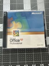 MICROSOFT OFFICE XP PROFESSIONAL 2002 w/ KEY 2-Disc MS Excel Word Outlook PP Etc picture