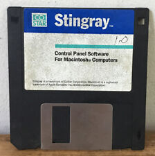 Vtg 1991 CoStar Stingray Control Panel Software Apple Macintosh Mac Floppy Disk picture
