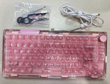 KiiBoom Phantom 81 75% Hot Swappable Gasket-Mounted Mechanical Keyboard-Pink, picture