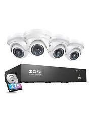 8CH 4K PoE Security Camera System with 2TB Hard Drive,4pcs 3K 5MP Outdoor Ind... picture