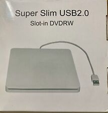 Super Slim USB 2.0 Slot-in DVDRW External for Mac or PC Brand New Packaging picture