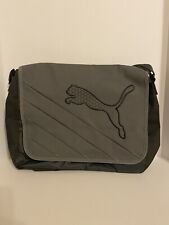 Vintage Puma Laptop Computer Shoulder Bag Gray picture