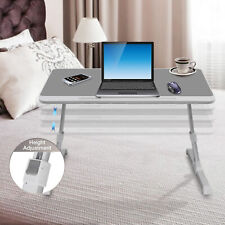 Portable Adjustable Folding Laptop Desk Foldable Study Computer Bed Table Stand picture