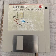 Rare Vintage Apple Macintosh System And MacWrite MacPaint Backup 690-5023-A picture