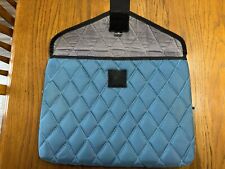 Timbuk2 Blue Laptop Case  Clutch Pouch Quilted Padded Sleeve Bag picture