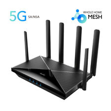 Cudy P5 2402 Mbps 4-Port 1000 Mbps Wireless Router - Black picture
