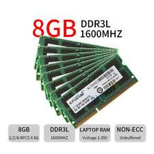 32GB 16GB 8GB DDR3L 1600MHz PC3L-12800S 204Pin 1.35V SODIMM Laptop Memory Lot picture