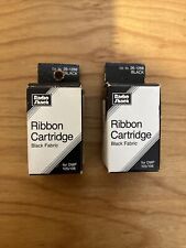 Tandy Ribbon Cartridge For DMP 105/106 Black Fabric Radio Shack New Set Of Two picture