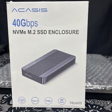 Acasis 40Gbps M.2 NVMe SSD Enclosure Compatible with TB3/4USB4.0/3.2/3.1/3.0/2.0 picture