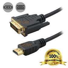 6FT HDMI to DVI D 24+1 Male Gold Adapter Cable HDTV Projector Laptop Cord Plug picture