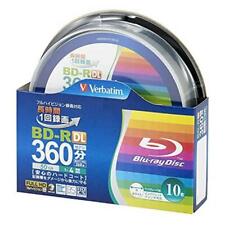 MITSUBISHI Verbatim Blank Blu ray Disc BD-R DL 50GB 10 Discs VBR260YP10SV2 picture