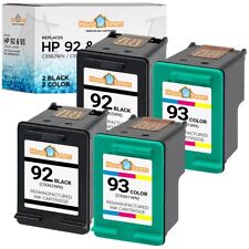 4PK for HP 92/93 Black/Color Ink for Deskjet 5420 5438 5440 5442 5443 Printers picture