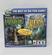 2011 Big Fish 2 Games Mystery Case Files Ravenhearst & Hidden Expedition Amazon picture