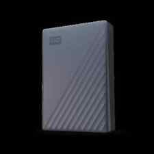 WD 4TB My Passport Portable External Hard Drive, Silicon Grey WDBRMD0040BGY-WESN picture