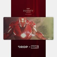 DROP + Marvel Comics Iron Man Deskmat XXL Desk Mat Anti- 36” Wide & 16” Tall picture