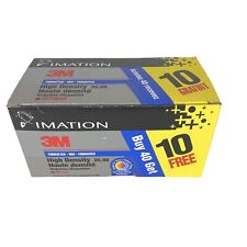 Imation 3M 3.5” Floppy Disks Box of 50 (40 + 10) Open Box 1.44 MB Formatted IBM picture