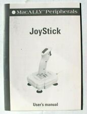 Vintage 1994 - 1996 MacAlly Peripherals Joystick User Manual / Guide picture