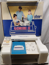 Vintage-Star Micronics, Gemini II / M120,Dot Matrix Printer, Box, Packing,Manual picture