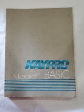 Kaypro Microsoft Basic User's Guide picture