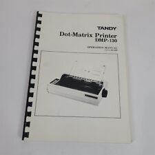 VTG 1985 Original Tandy TRS-80 Dot-Matrix Printer DMP-130 Operation Manual picture