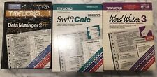 TimeWorks Data Manager, Word Writer and SwiftCalc for Commodore 64 picture