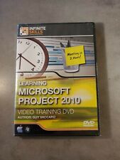 Learning Microsoft Project 2010 Video Training DVD ROM, Infinite,  Guy Vaccaro picture
