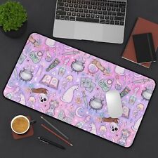 Witchy Desk Mat, TCG Playmat, Colorful Magic, 2 Sizes picture