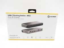 Alogic MX2 USB-C Dual 4K Display Docking Station DUPRMX2100 (New In Box) picture