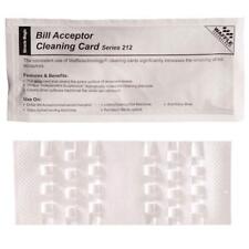 Waffletechnology Bill Acceptor Cleaning Cards White w/Miracle Magic 15,  picture