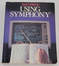 Vintage Using Symphony Program 2nd Edition Paperback 1988 Que Corporation picture