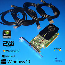 Dell Precision 380 670 690 T5500 T7500 T7600 2GB 4 Monitor Video Graphics Card  picture
