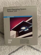 1985 IBM 3.10 Disk Operating System DOS Guide + 2 DOS Software Disks picture
