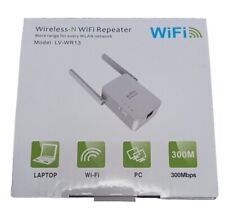 Wireless-N WiFi repeater Model LV-WR13 Range Booster For WLAN Networks Brand New picture