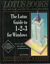 ITHistory (1991) BOOK: The Lotus Guide To 1-2-3 For Windows  (Fielding) IB5 picture