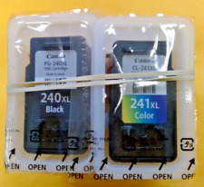 Genuine OEM Canon PG-240XL Black & CL-241XL Color Ink Bulk Packaging  picture
