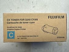 NEW Fujifilm CX Cyan Toner Genuine OEM  3240 Duplex Printer CT203195 SHIPS FREE picture