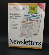 PROVENTURE NEWSLETTERS (1998) New Sealed Quick Learn CD-ROM Windows 3.1 or 95 picture