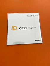 Microsoft Office MAC 2008 NEW Will NOT work with Ventura, Monterey or Big Sur picture