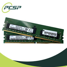 32GB KIT Samsung 2x16GB PC4-2933Y 1Rx4 DDR4 RDIMM Server RAM M393A2K40CB2-CVFBY picture