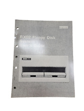 Vintage 1978 Digital DEC RX02 Floppy Disk System User's Guide 1st Edition picture