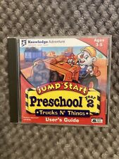 Jumpstart Preschool: Trucks N' Things Year 2 PC Windows MAC CD-ROM 1998 picture