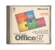 Microsoft Office 97 Software Professional Edition Academic Edition Windows NT 95 picture