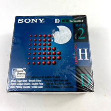 Brand New & Sealed Sony 2HD IBM Formatted 1.44 MB 3.5'' Diskettes Disks 10 Pack picture